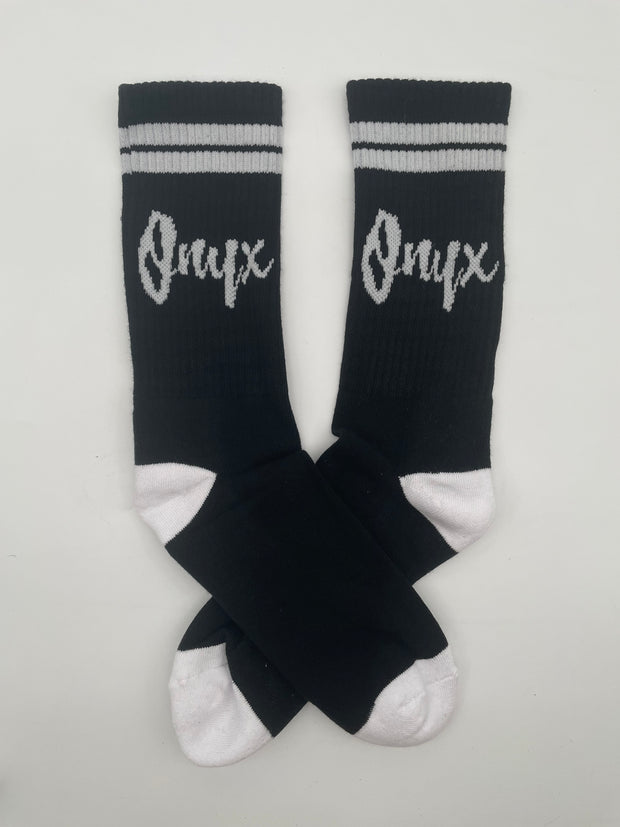 Classic Onyx Athletic Crew Sock