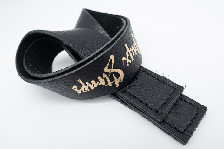  Weight Lifting Wrist Straps, Double Layer Leather